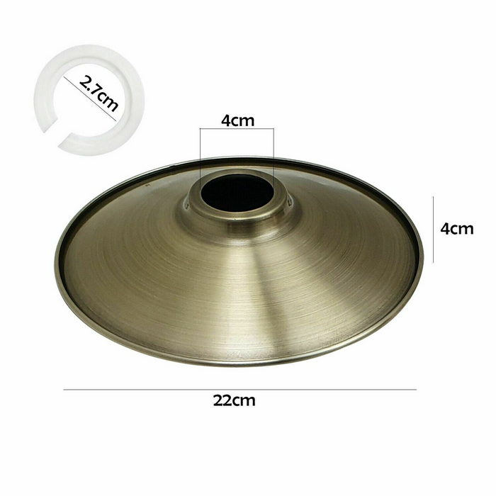 40mm Height Flat Easy Fit Lampshade Lighting