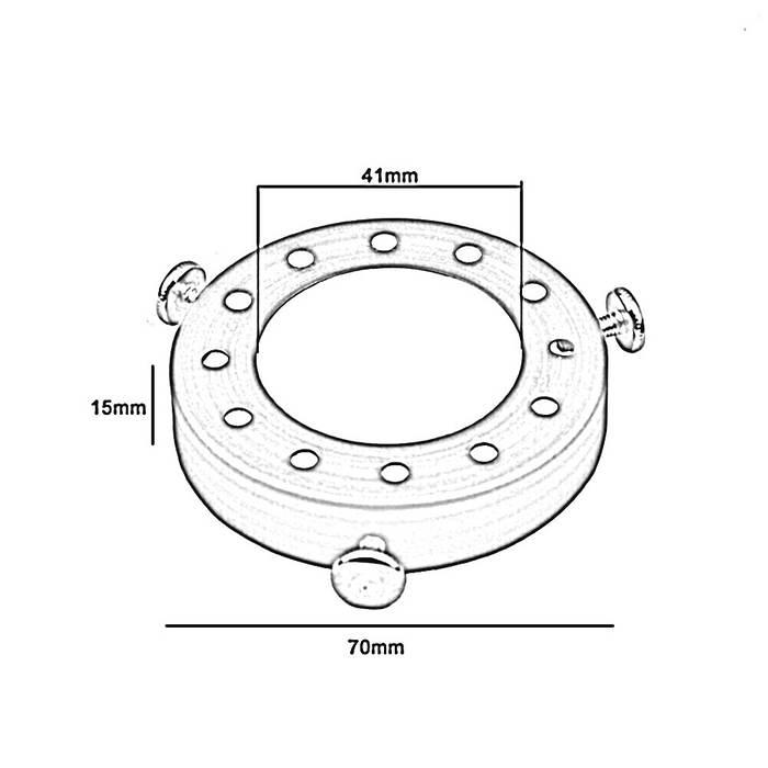 Satin Nickel Shade Ring Vintage Iron Ceiling Hook For Pendants Fixtures Chandelier Holder