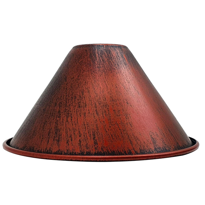 18mm x 10mm Large Easy Fit Pendant Light Shade Metal Lampshade Wall Lamp