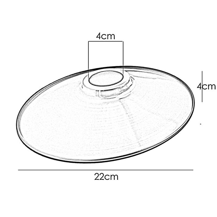 Retro verlichting lampenkap ijzeren kegel hangende plafond hanglamp