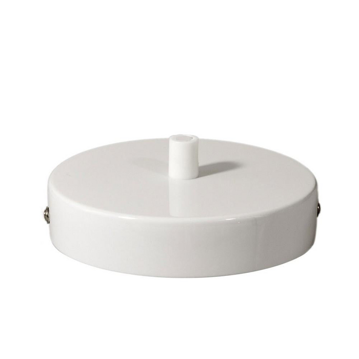100mm x 20mm Side Fiting Single Outlet Ceiling Rose