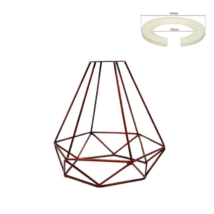 Easy Fit hanglamp schaduw metalen kooi trommel lampenkap hanglamp / plafond