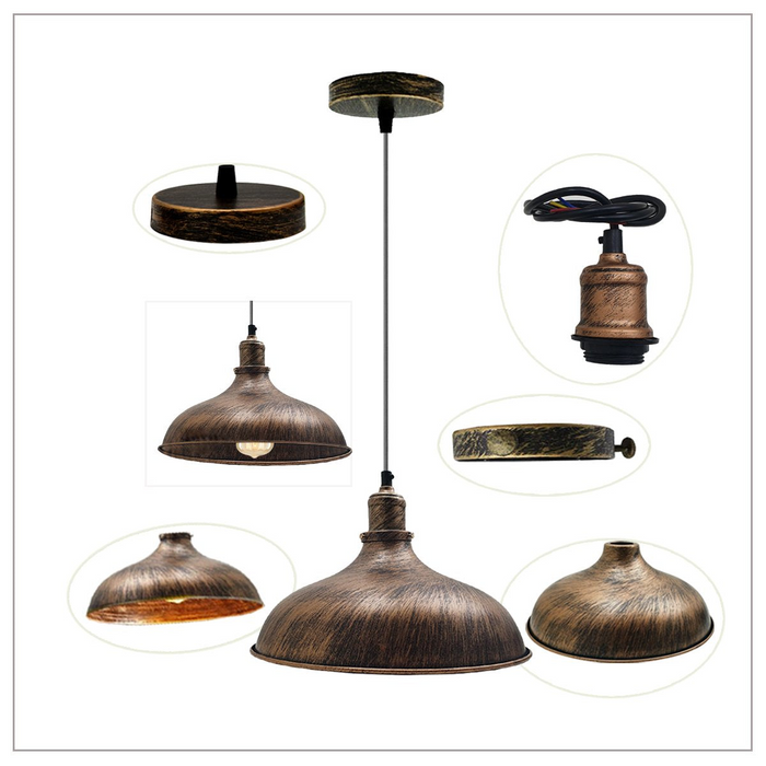 Industrial Retro Ceiling Pendant Light