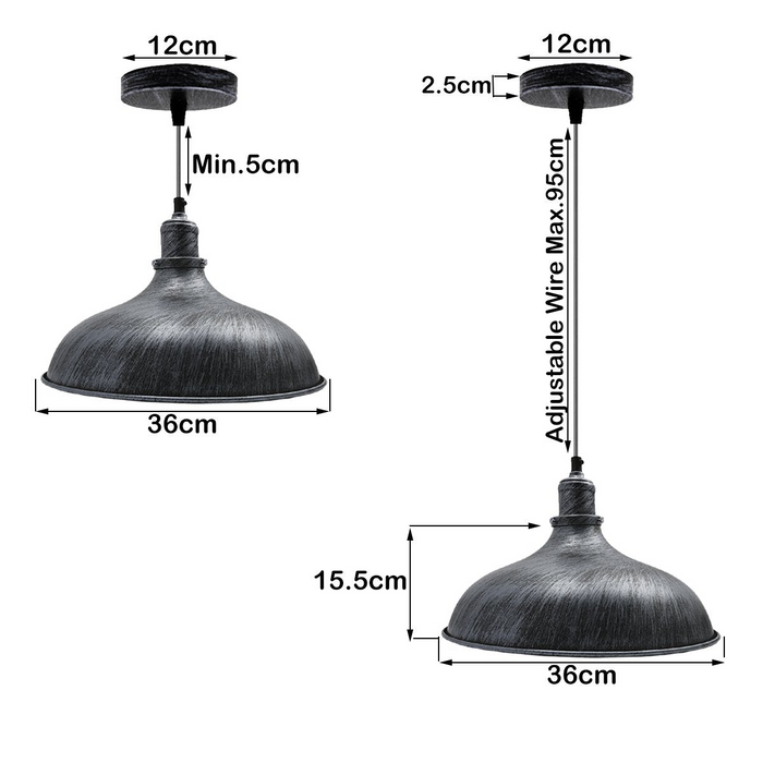 Industrial Retro Ceiling Pendant Light