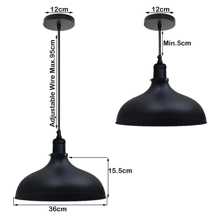 Industrial Retro Ceiling Pendant Light