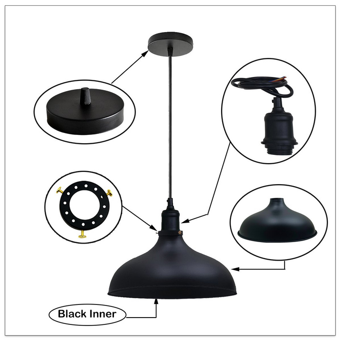 Industrial Retro Ceiling Pendant Light