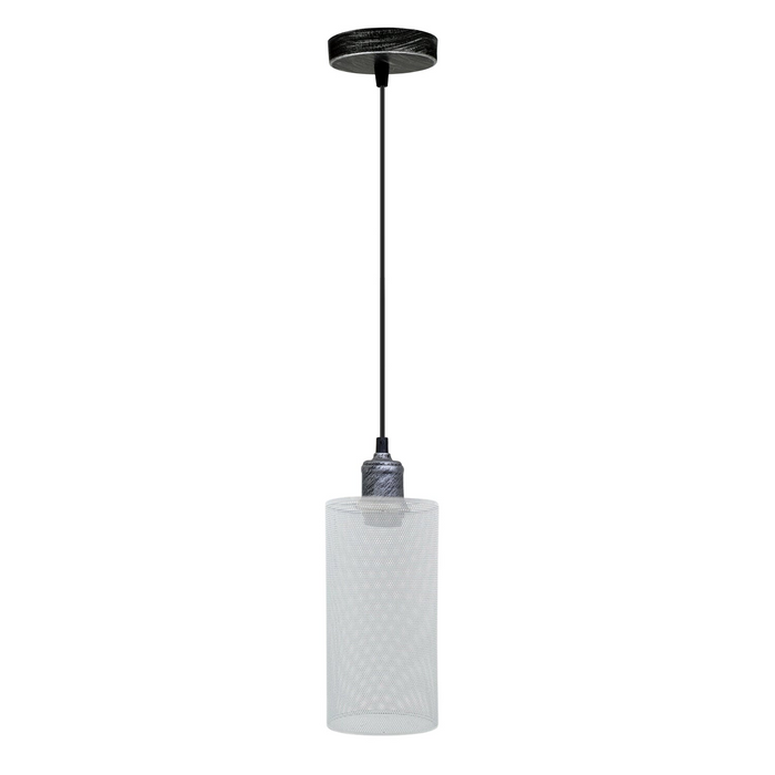 Industriële hangende lampenkap met wit patroon Metalen Loft Nordic Party Decor Lampion
