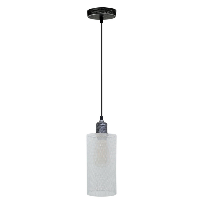 Industriële hangende lampenkap met wit patroon Metalen Loft Nordic Party Decor Lampion