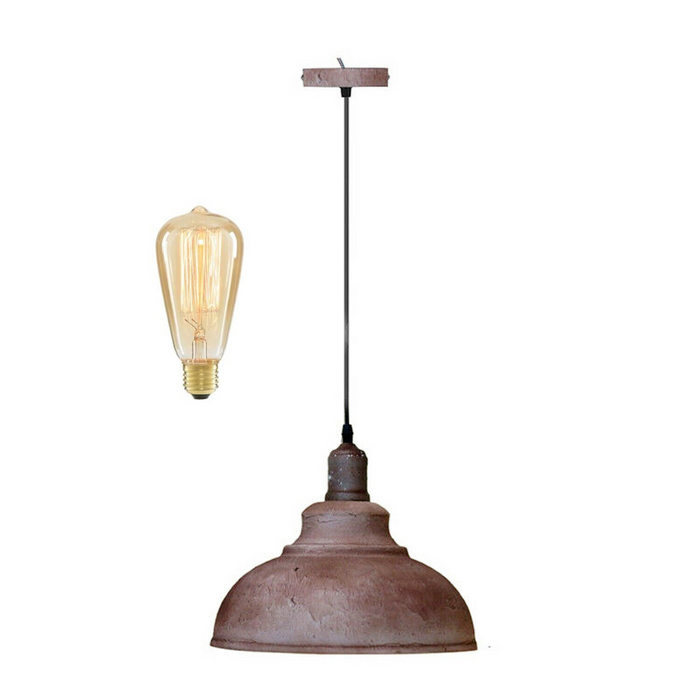 Modern Vintage Industrial Retro Loft Metal Ceiling Lamp Shade Pendant Lights