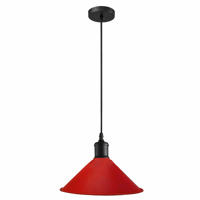 Rode hanglamp Industriële stijl Decoratieve plafondlamp