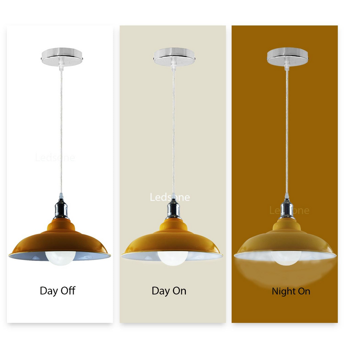 New Vintage Pendant Ceiling Shade Industrial Chandelier Flush mount Lighting UK