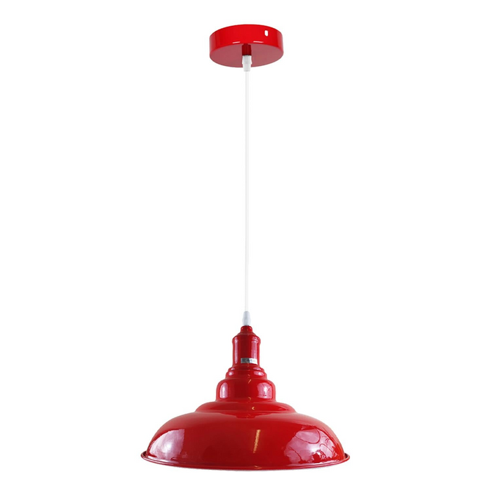 Moderne rode verlichting hanglamp metaal retro slaapkamer keuken moderne lichte stijl huis