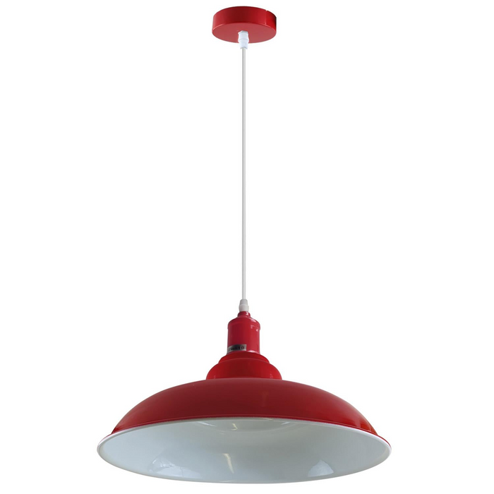 Moderne rode verlichting hanglamp metaal retro slaapkamer keuken moderne lichte stijl huis