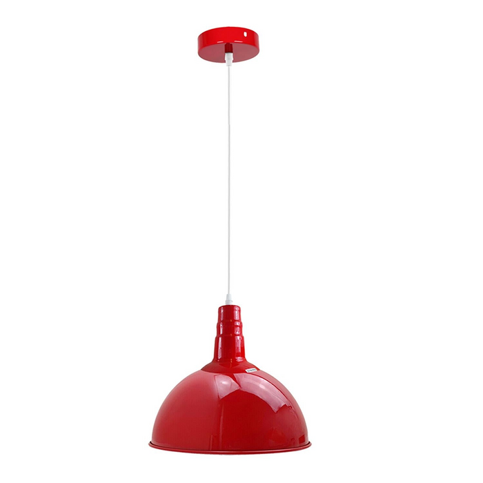 Moderne rode verlichting hanglamp metaal retro slaapkamer keuken moderne lichte stijl huis