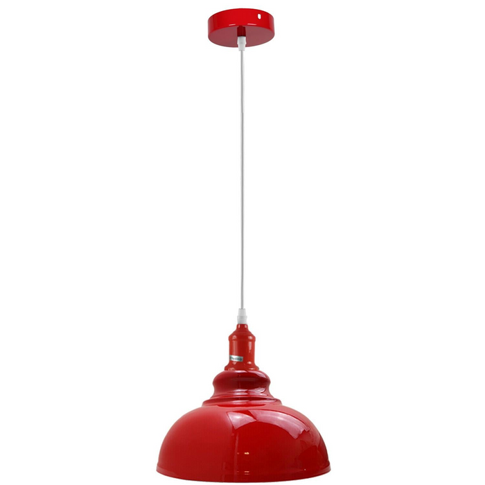 Moderne rode verlichting hanglamp metaal retro slaapkamer keuken moderne lichte stijl huis