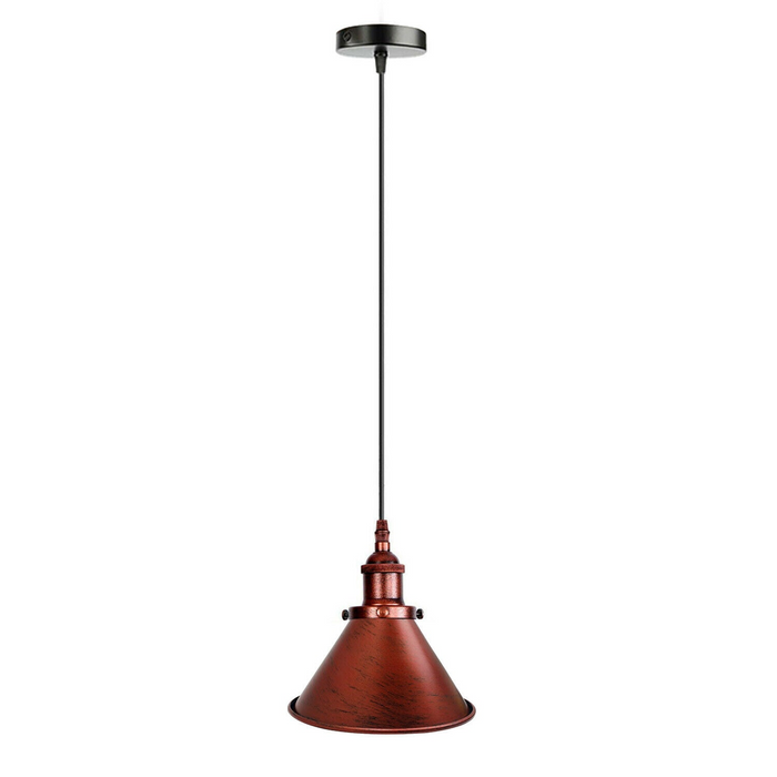 Industrial Vintage Retro Loft Metal Ceiling Pendant  Lamp E27 Holder