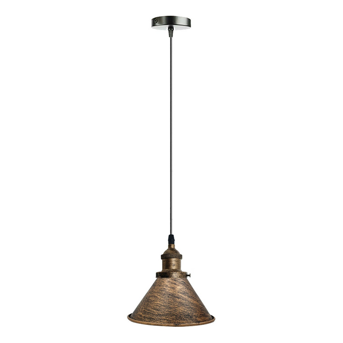 Industrial Vintage Retro Loft Metal Ceiling Pendant  Lamp E27 Holder