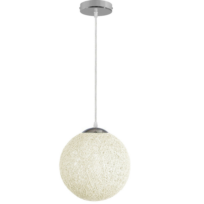 Moderne rieten rotan lampenkap plafond hanglamp hangende decoratielamp