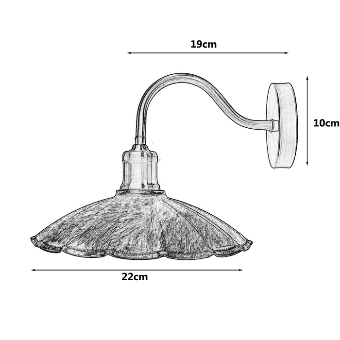 Copper Wall Sconce Industrial Lamp Same Inner Shade