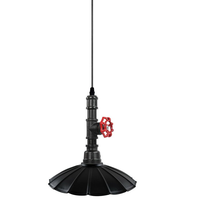 Vintage Style Industrial Pendant Light Chandeliers Steampunk Pipe Lamp E27 Base