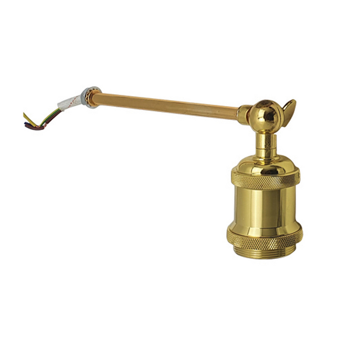 Long Arm With Short Holder Wall Light