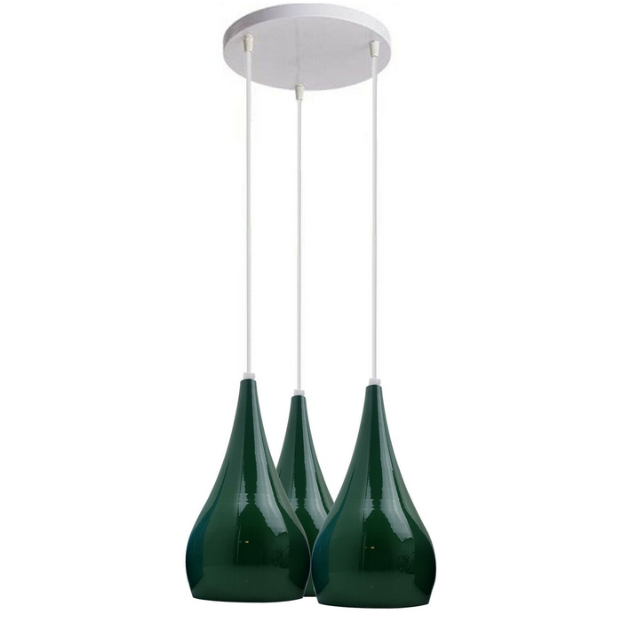 Colour Shade Kroonluchter Hanglamp Groen