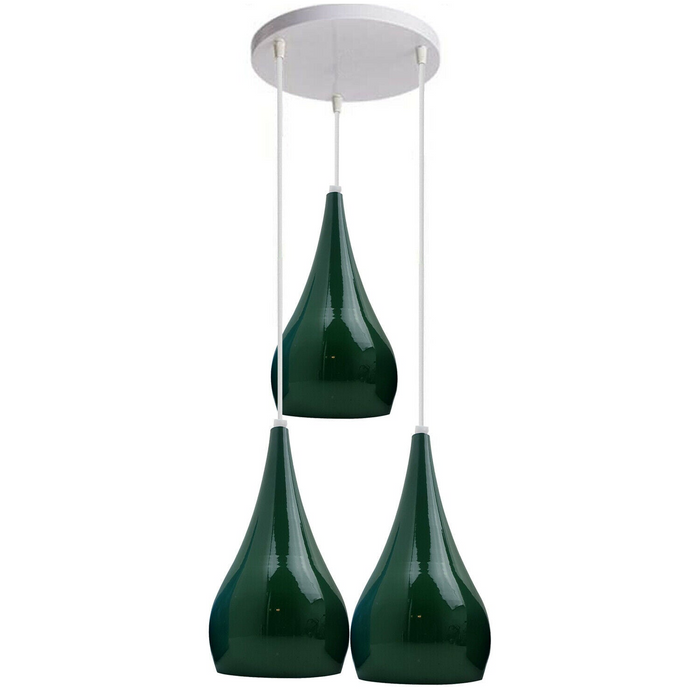 Colour Shade Kroonluchter Hanglamp Groen