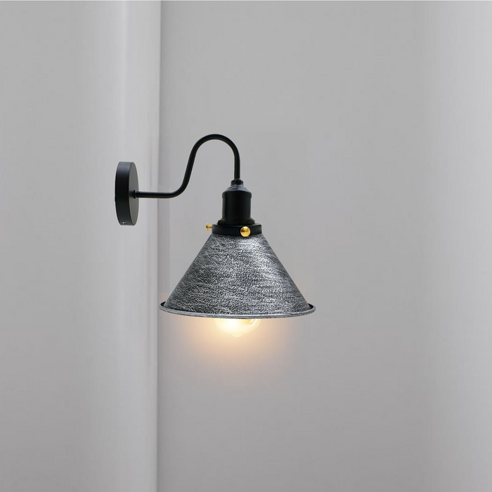 Industrial Metal Wall Light Fitting Vintage Cone shape Wall Sconce