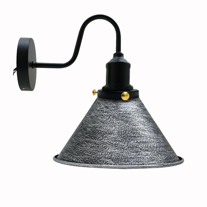 Industrial Metal Wall Light Fitting Vintage Cone shape Wall Sconce