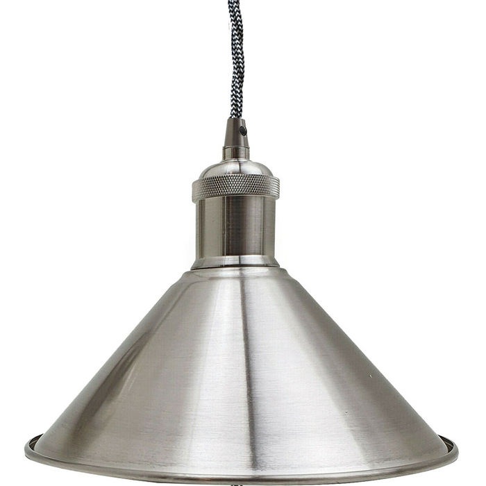 Metal Ceiling Vintage Loft Style Lampshade Lamp Pendant Holder With Shade
