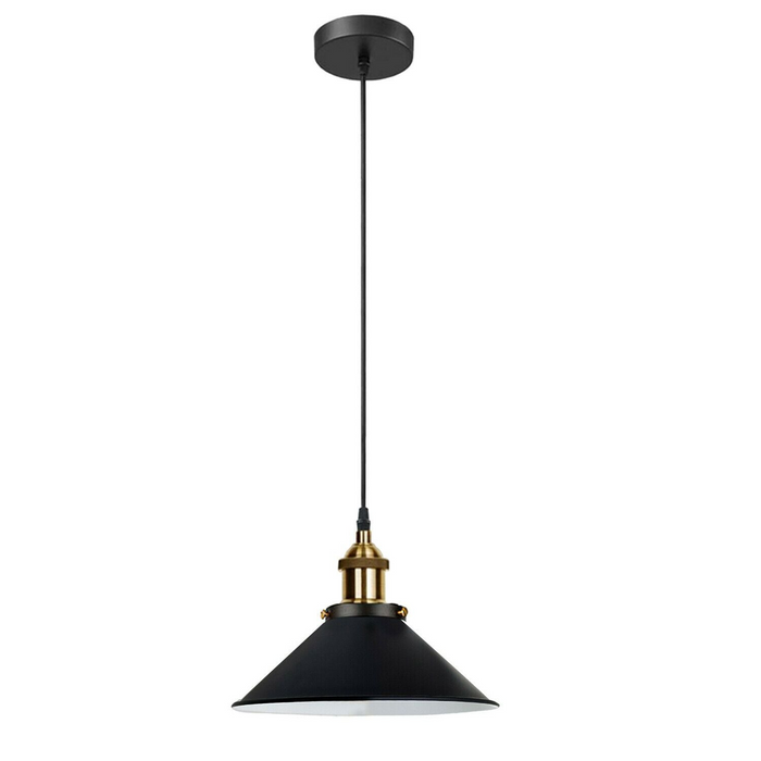 Vintage E27 Ceiling Pendant Light Lampshade Industrial Pendant Lamp Bulb Holder