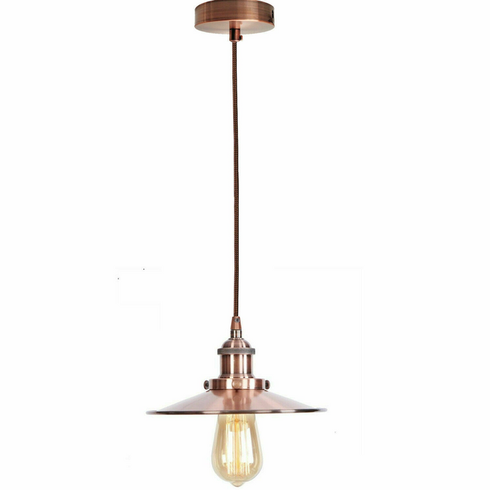 Vintage Industrial Metal Ceiling Pendant Light Shade Modern Hanging Retro Light