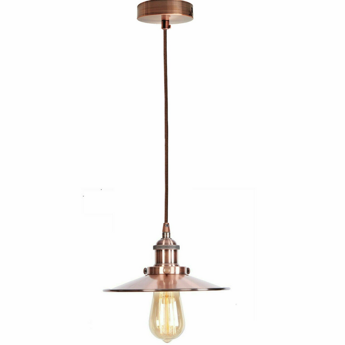 Vintage industriële metalen plafond hanglamp schaduw moderne hangende retro licht