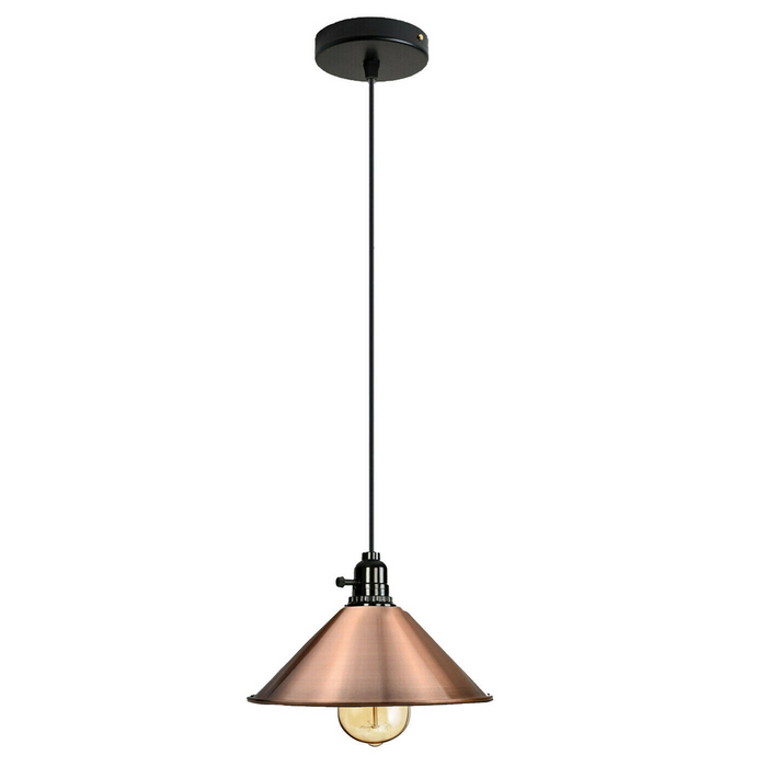 Vintage Industrial Metal Ceiling Pendant Shade Modern Hanging Retro Lights