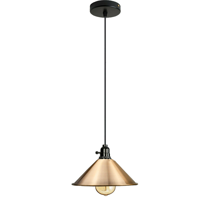 Vintage Industrial Metal Ceiling Pendant Shade Modern Hanging Retro Lights