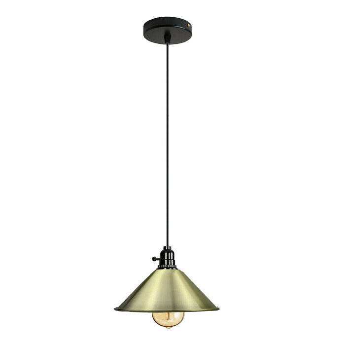 Vintage Industrial Metal Ceiling Pendant Shade Modern Hanging Retro Lights