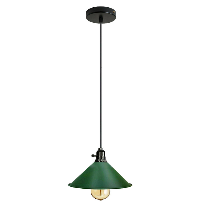 Vintage Industrial Metal Ceiling Pendant Shade Modern Hanging Retro Lights