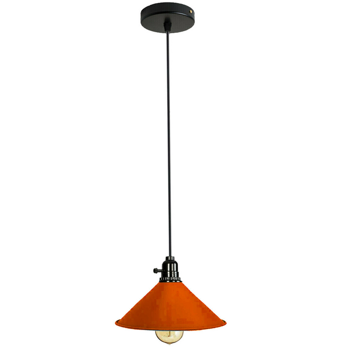 Vintage Industrial Metal Ceiling Pendant Shade Modern Hanging Retro Lights