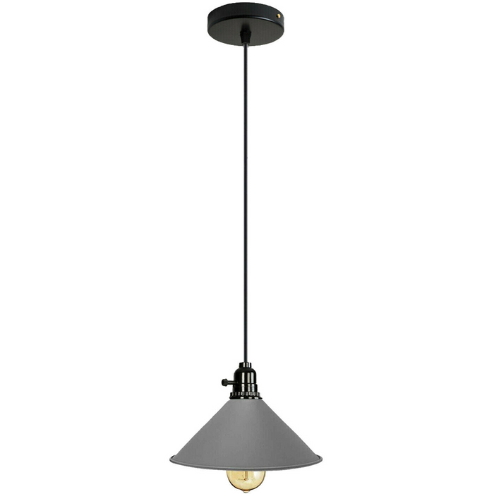 Vintage Industrial Metal Ceiling Pendant Shade Modern Hanging Retro Lights