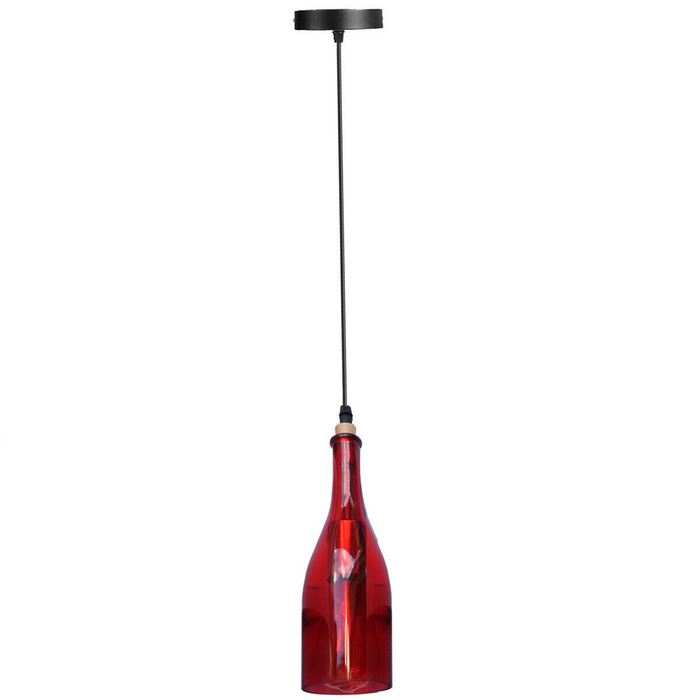 Vintage Retro Wine bottle Ceiling Pendant Light Lamp Shade Chandelier light UK