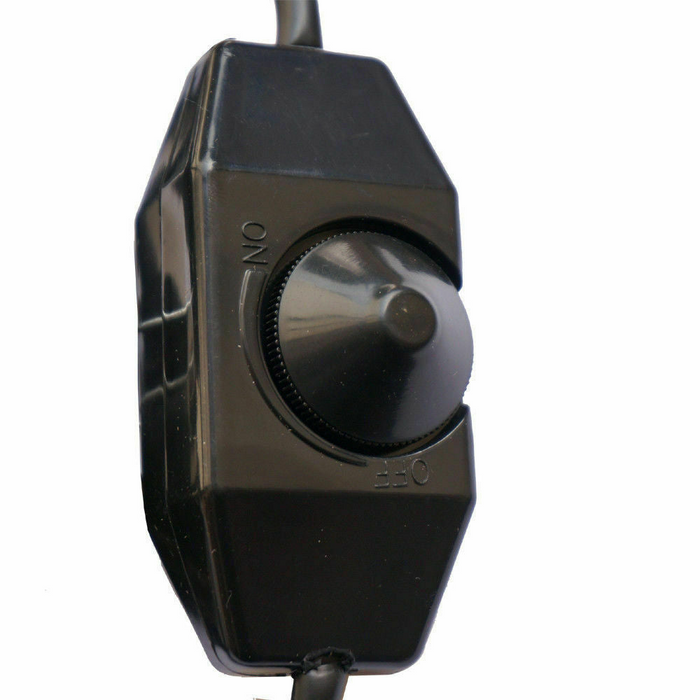 4M stoffen flexkabel UK grijze kleur plug-in hanglamp lichtset E27 lamphouder + schakelaar