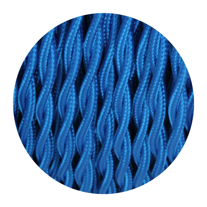 2 core Twisted Italian Braided Cable, Electrical Fabric Flexible Lamp Cable Wire Cord for UK Light