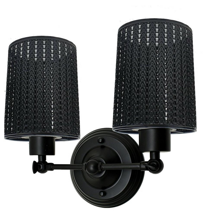 Modern Retro Black Vintage Industrial Wall Mounted Lights Rustic Sconce Lamps Fixture