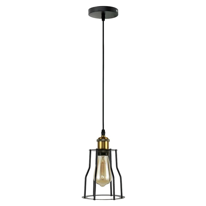 Vintage Industrial Modern Retro Loft Cage Ceiling Lamp Cage Pendant Lights