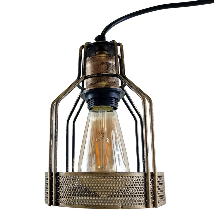 Vintage retro industriële plafondhanger woonkamer keuken binnen hanglamp vogelkooi verlichting