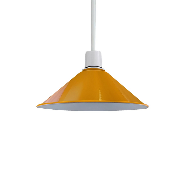 Modern Metal Yellow Easy Fit Lampshade