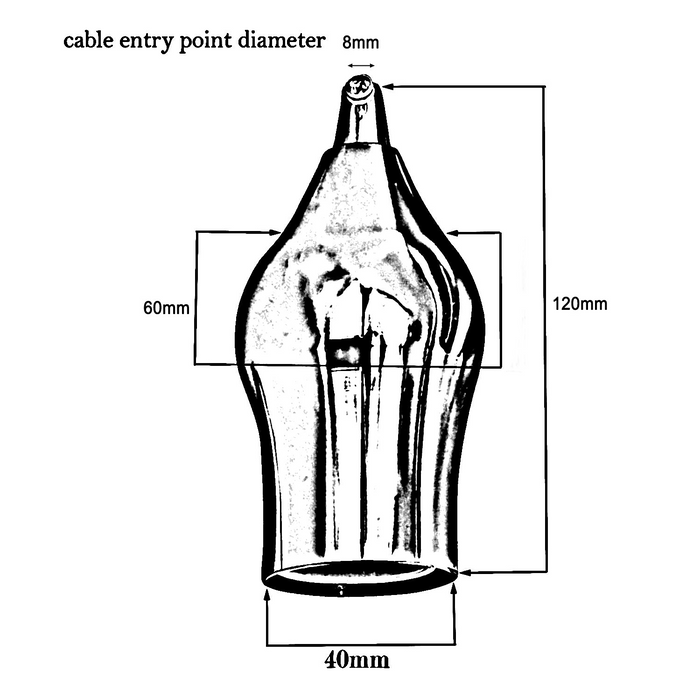 ES E27 Koperen industriële lamp Gloeilamphouder