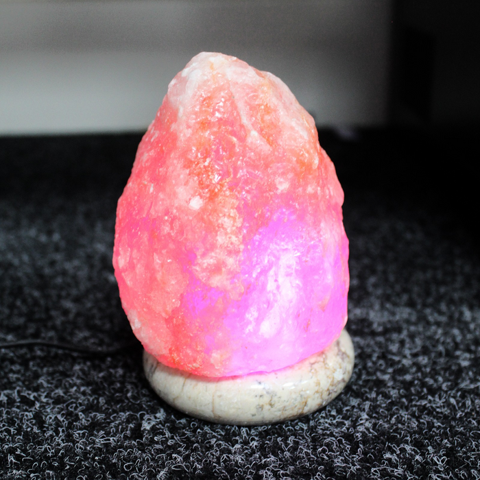 Himalaya Salt Lamp | Hayes | Pink | USB | Multiple Colours
