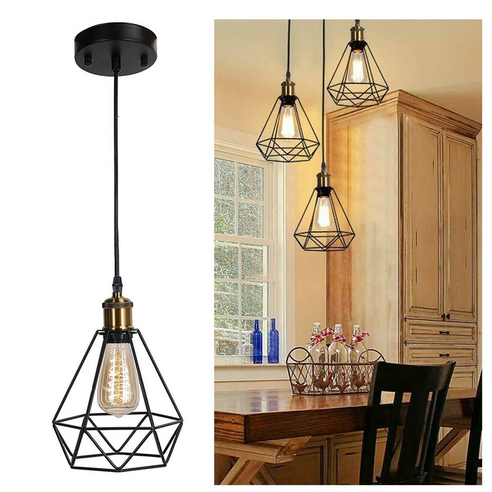 Style Ceiling Light FittingsCage Pendant Shade