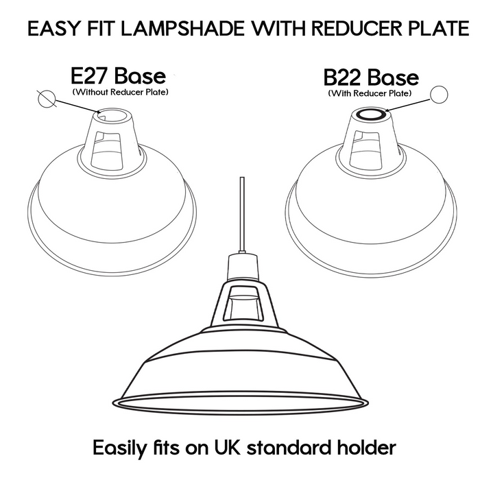 Industriële stijl schuur ingelaste lampenkap metalen zwarte plafond hanglamp schaduw 